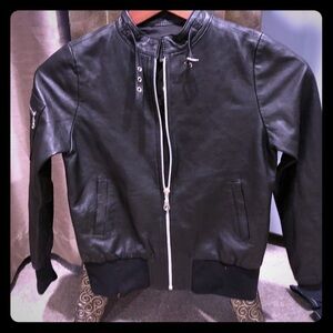 Flowers by Zoe moto jacket L